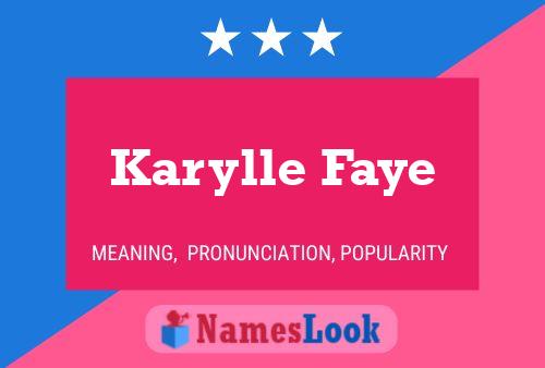 ملصق اسم Karylle Faye