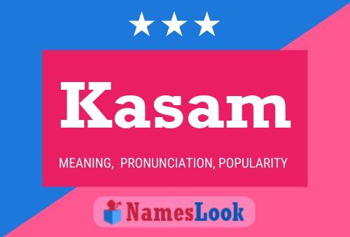 ملصق اسم Kasam