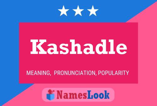 ملصق اسم Kashadle