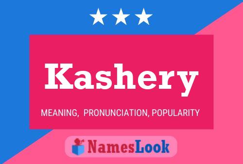 ملصق اسم Kashery