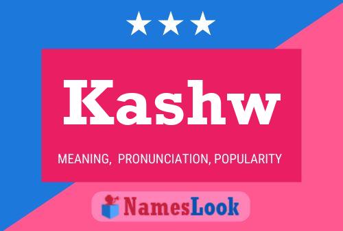 ملصق اسم Kashw