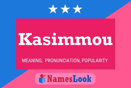 ملصق اسم Kasimmou