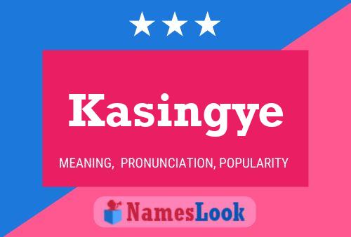 ملصق اسم Kasingye