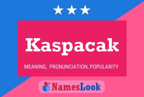 ملصق اسم Kaspacak