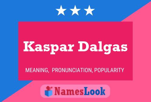 ملصق اسم Kaspar Dalgas