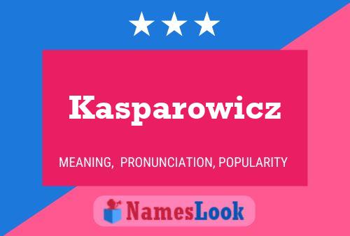 ملصق اسم Kasparowicz