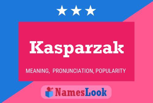 ملصق اسم Kasparzak