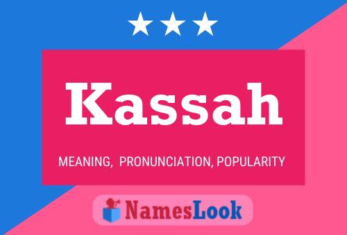 ملصق اسم Kassah