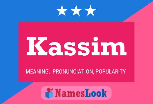 ملصق اسم Kassim