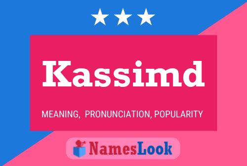 ملصق اسم Kassimd