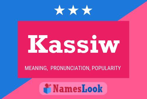 ملصق اسم Kassiw