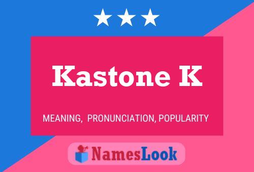 ملصق اسم Kastone K