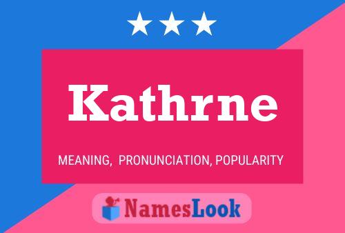 ملصق اسم Kathrne