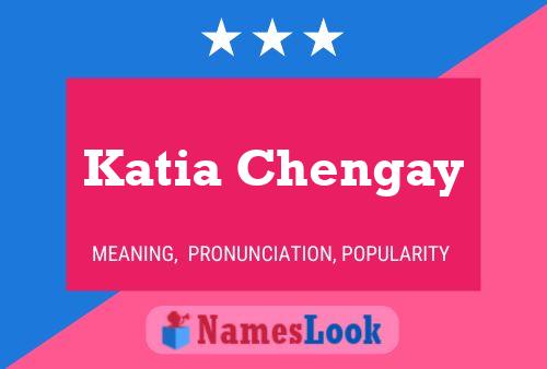 ملصق اسم Katia Chengay