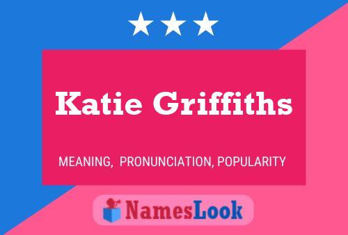 ملصق اسم Katie Griffiths