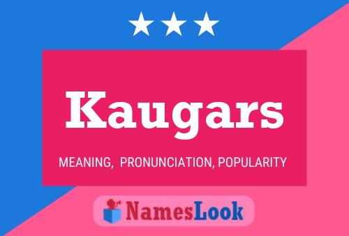 ملصق اسم Kaugars