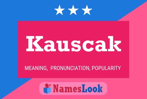 ملصق اسم Kauscak