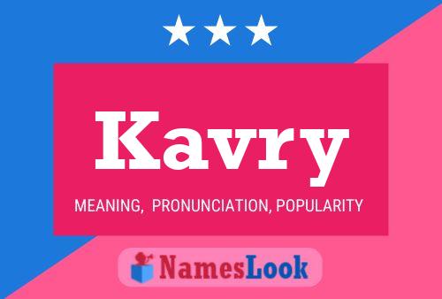 ملصق اسم Kavry