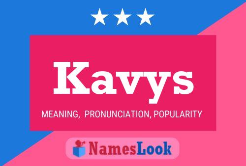 ملصق اسم Kavys