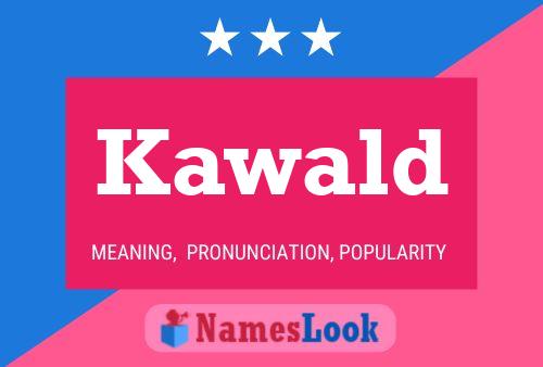 ملصق اسم Kawald