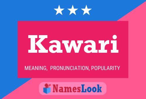 ملصق اسم Kawari