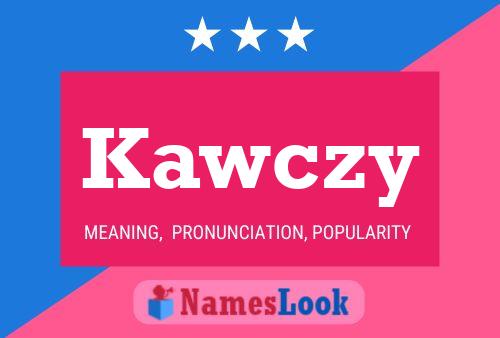 ملصق اسم Kawczy