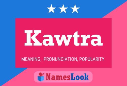 ملصق اسم Kawtra