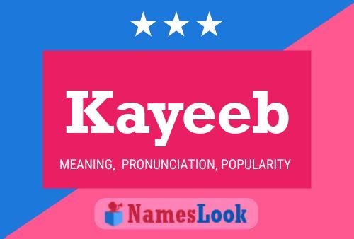 ملصق اسم Kayeeb