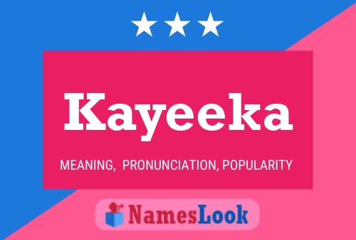 ملصق اسم Kayeeka