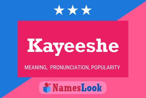 ملصق اسم Kayeeshe