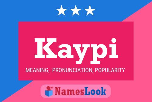 ملصق اسم Kaypi