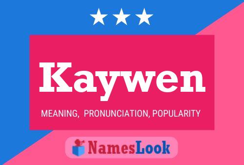 ملصق اسم Kaywen