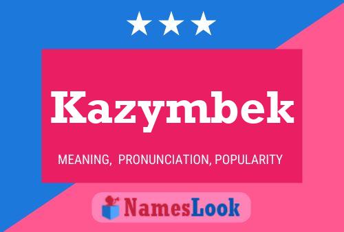 ملصق اسم Kazymbek