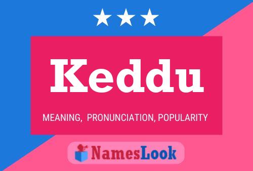 ملصق اسم Keddu