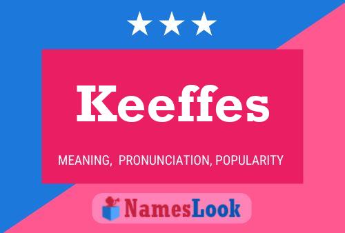 ملصق اسم Keeffes