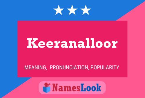 ملصق اسم Keeranalloor