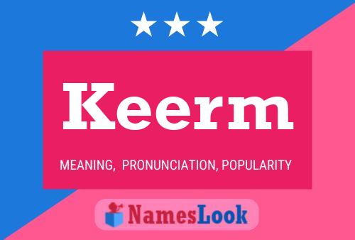 ملصق اسم Keerm