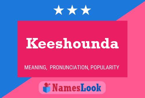 ملصق اسم Keeshounda