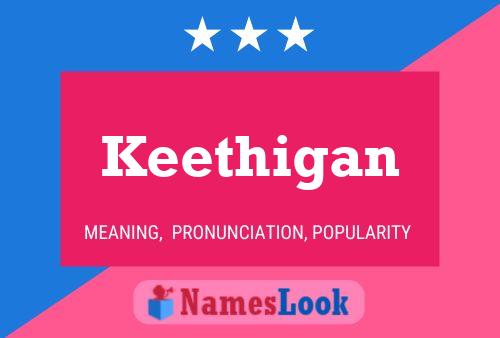 ملصق اسم Keethigan