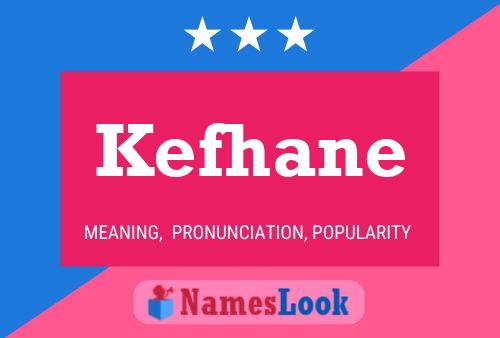 ملصق اسم Kefhane