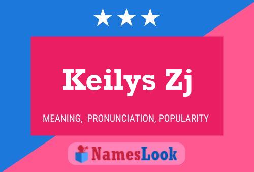 ملصق اسم Keilys Zj