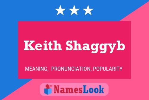 ملصق اسم Keith Shaggyb