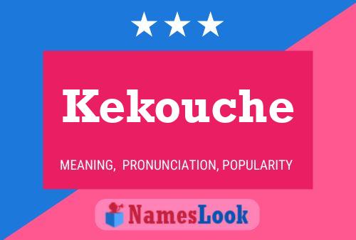 ملصق اسم Kekouche