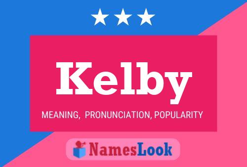 ملصق اسم Kelby