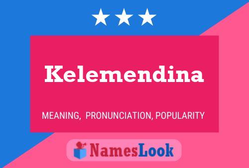 ملصق اسم Kelemendina