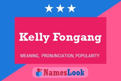 ملصق اسم Kelly Fongang