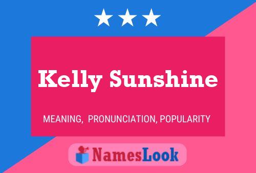 ملصق اسم Kelly Sunshine