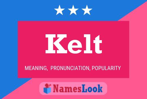 ملصق اسم Kelt