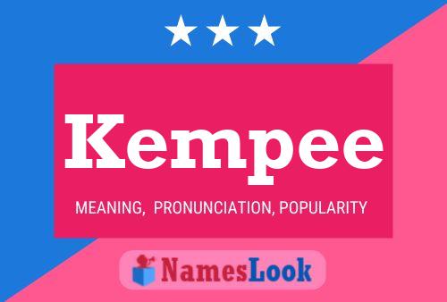 ملصق اسم Kempee