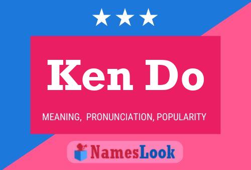 ملصق اسم Ken Do